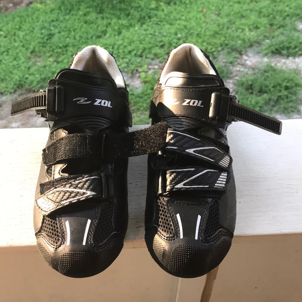 ZOL cycling shoes with SPD clips